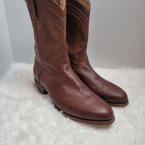 JRC & Sons “Creed” Mens Boots Size 12  Brown Ropers Cowboy Shoes